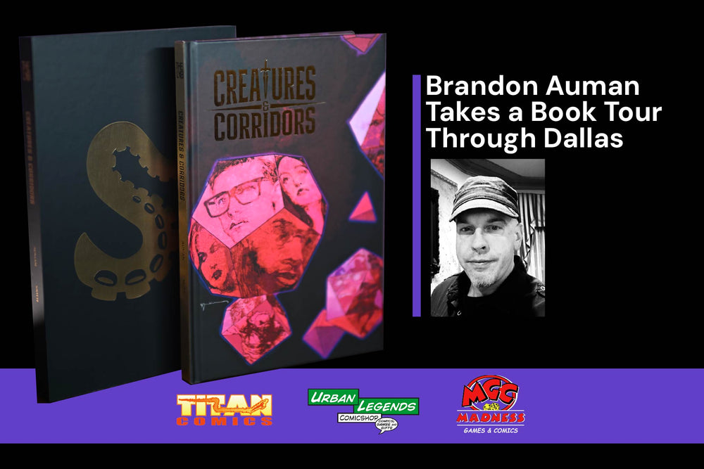Brandon Auman Takes a Book Tour Through Dallas
