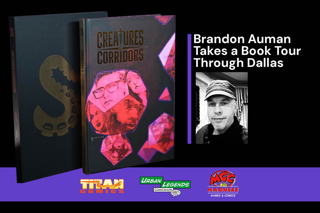 Brandon Auman Takes a Book Tour Through Dallas