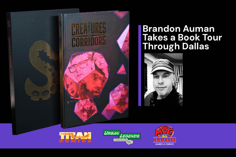 Brandon Auman Takes a Book Tour Through Dallas